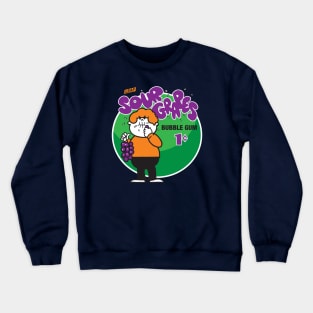 Sour Grapes Bubble Gum Crewneck Sweatshirt